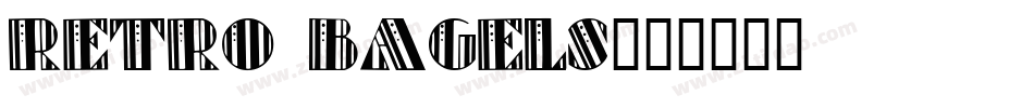 Retro Bagels字体转换